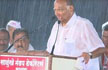 Drenched in rain at rally, Sharad Pawar admits 