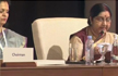 Sushma Swaraj addresses OIC meet, lays focus on terrorism; Pakistan chair remains empty