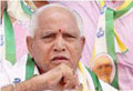 Bangalore Police issue notice to Yeddyurappa to end dharna