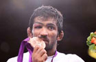 Olympics: Yogeshwar Dutt wins bronze medal in wrestling