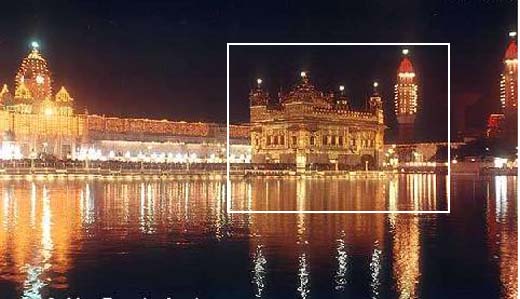 Golden Temple-Blue star memorial