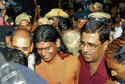 Nithyananda-jail