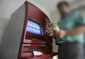 ATM cash Robbed