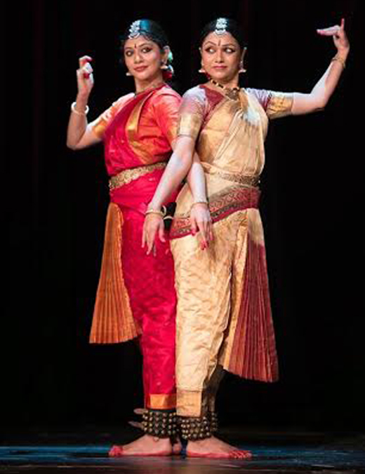 Simha's photography - Lakshmi and Saraswati.... mother and daughter duet...amazing  bharatnatyam dancers....vid. Rama Vaidyanathan and her disciple Dakshina  Vaidyanathan... @ramavaidyanathan @dakshinavaidyanathan #bharatanatyam # bharathanatyam ...