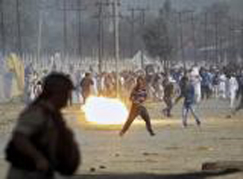 A teenager was killed in north Kashmir’s Kupwara district on Friday when Army opened fire on people protesting