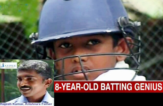 8 yr old batting sensation