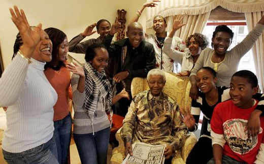 nelson-mandela family