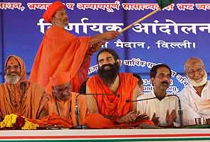 ramdev at ramlila