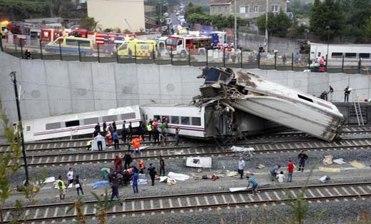 Spain Train crash-1