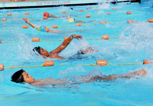 kids swimming competition